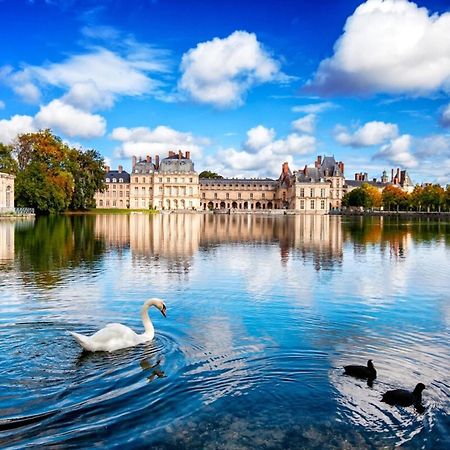 Duplex Charm Fontainebleau Appartement Buitenkant foto