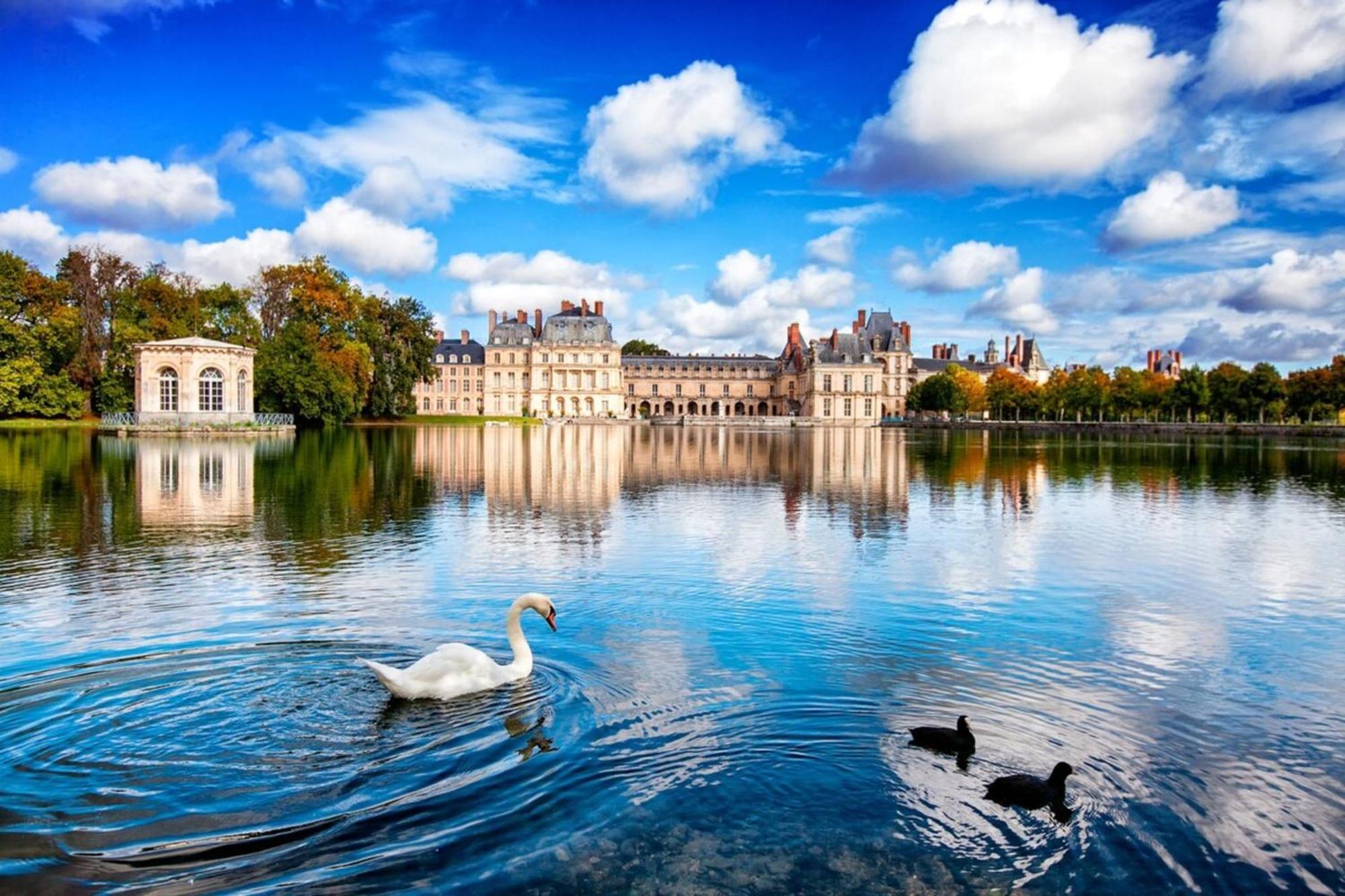 Duplex Charm Fontainebleau Appartement Buitenkant foto